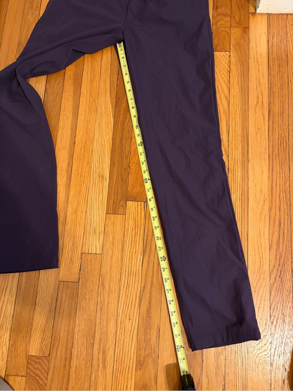 Lululemon EUC Men's ABC Pants Purple Size 32 - Picture 3 of 6